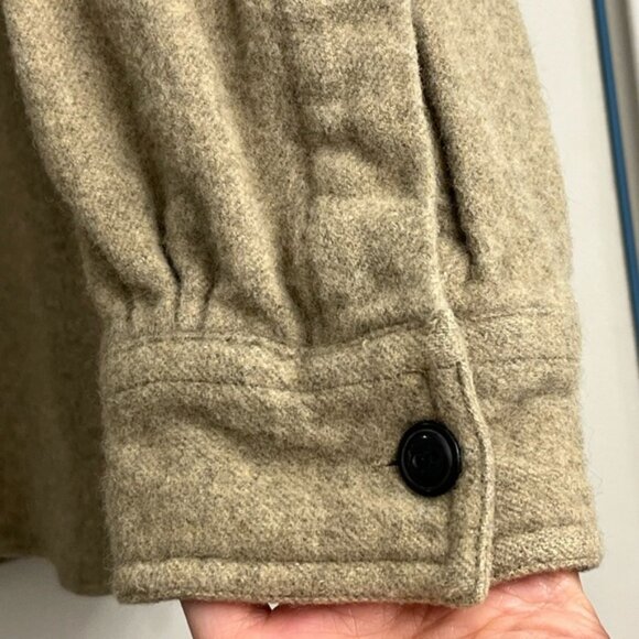 Polo Sport Ralph Lauren 1/2 Button Pullover Wool Blend Shacket Shirt Size M - Picture 4 of 13